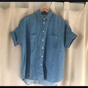 Madewell denim shirt size small